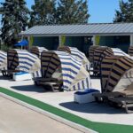 LounGenie smart cabana unit at water park property