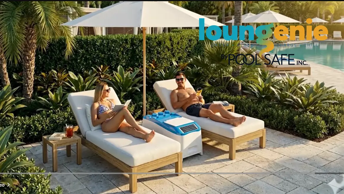 LounGenie video overview smart cabana system